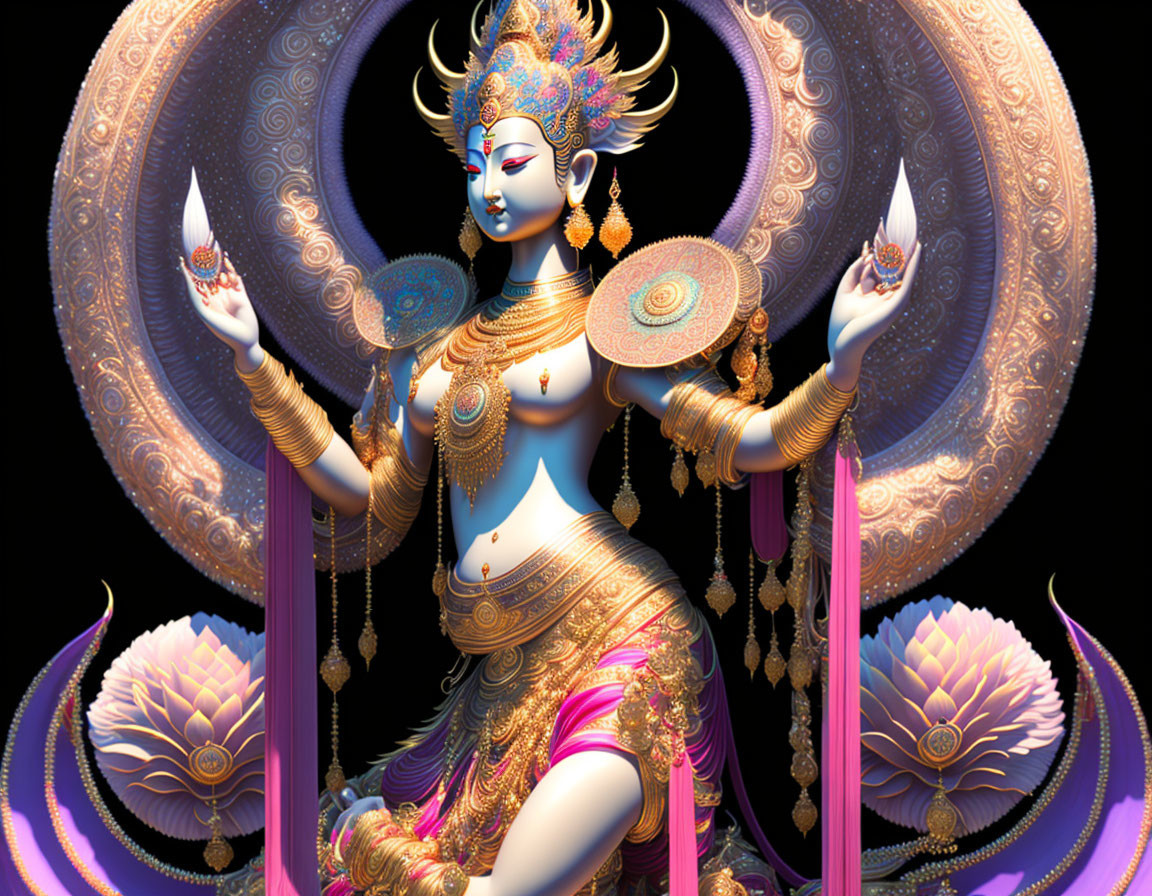 Avalokiteshvara, transforming the space