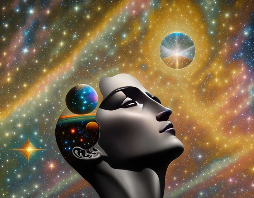 Face of the cosmic mind
