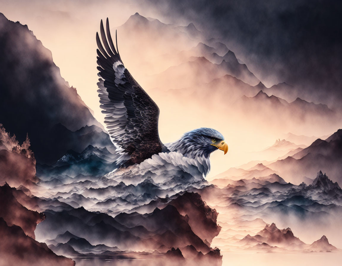 The Greater Eagle looking for souls