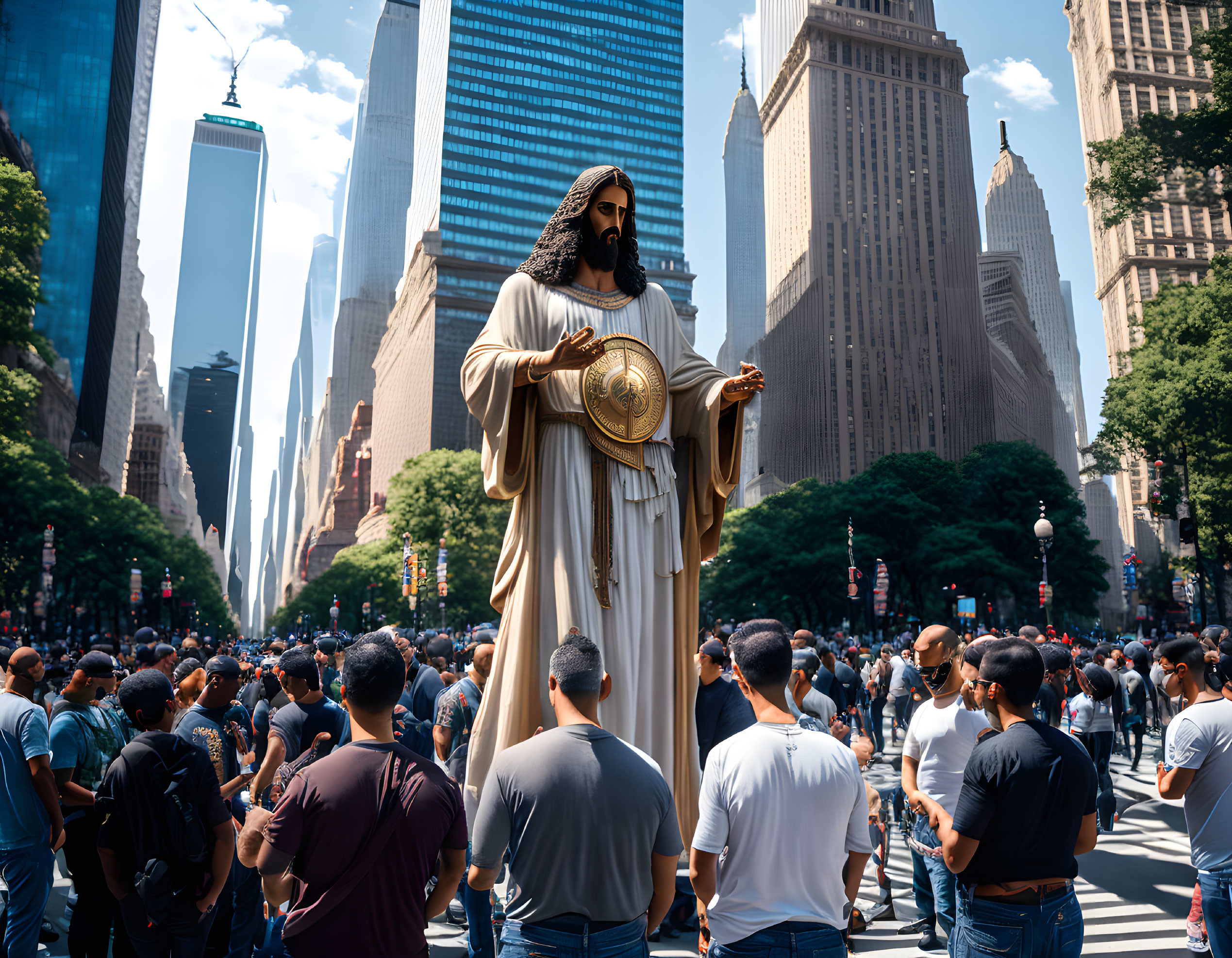 The Apparition of Christ in New York City
