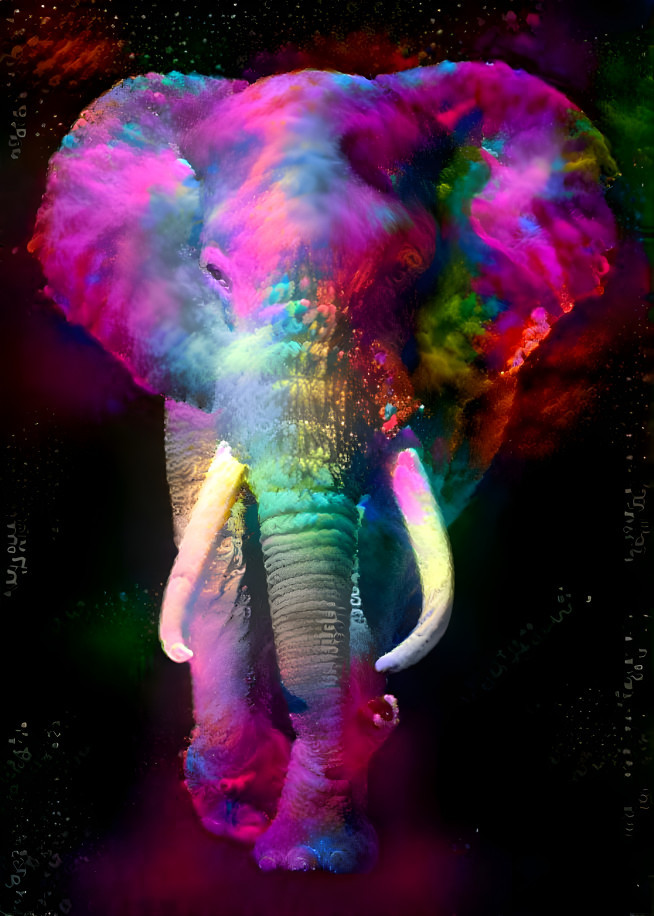 Holi elephant 2
