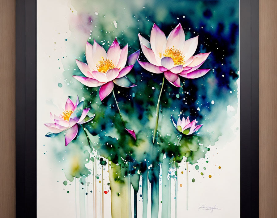 Painting of Lotus's