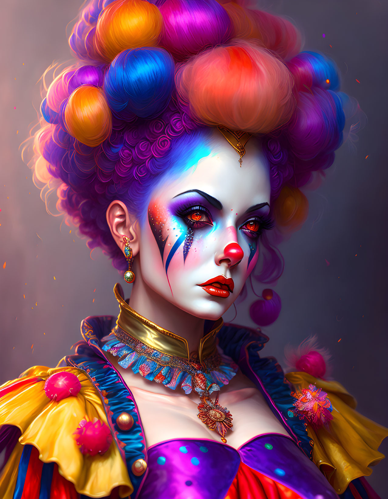 Beauty Clown girl