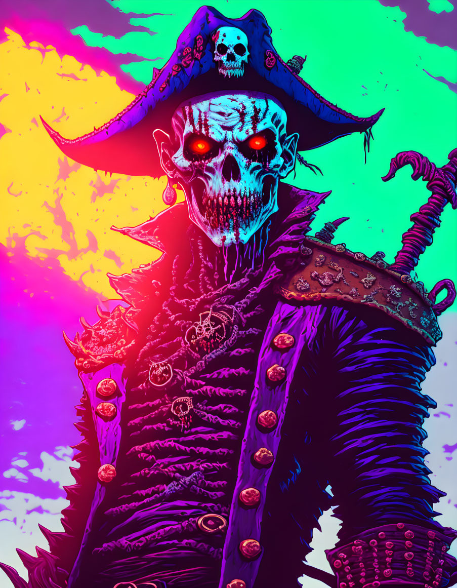 captain of the undead waters