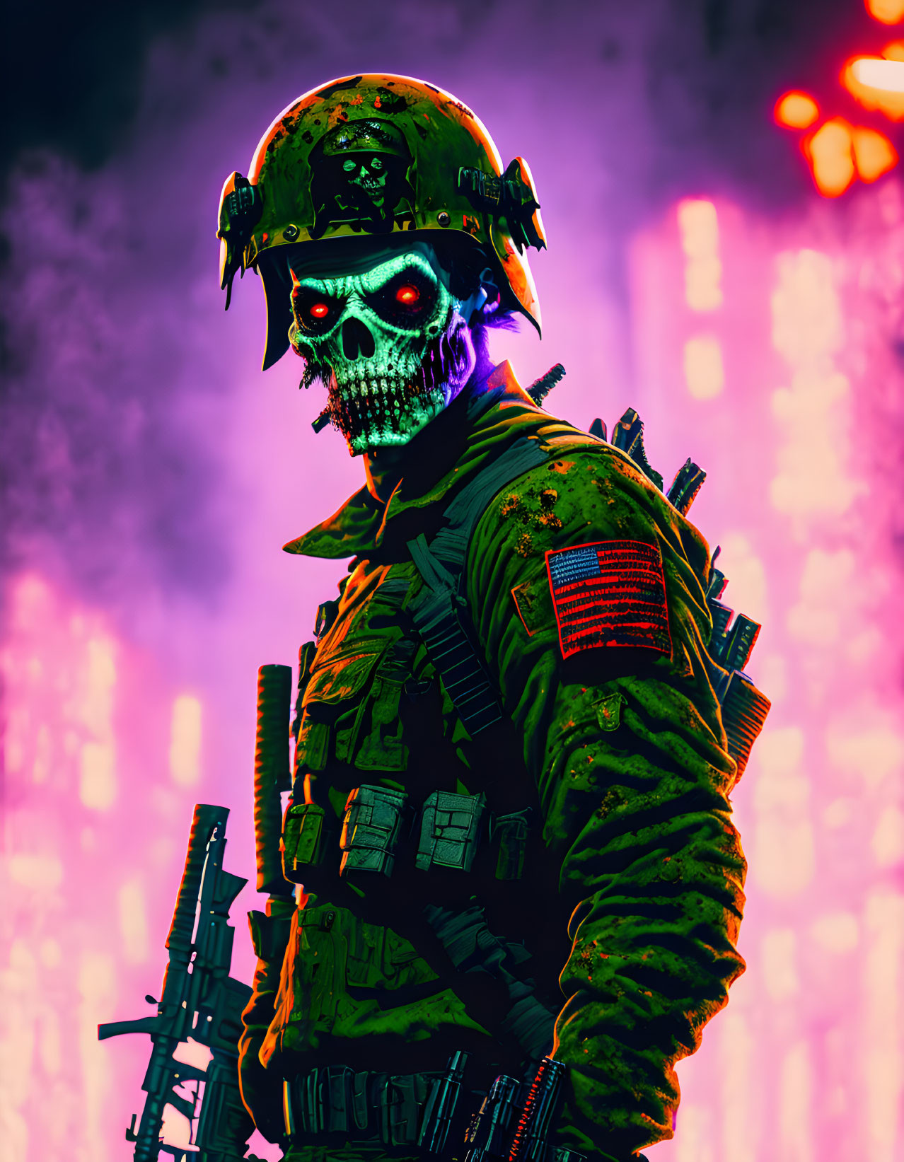 undead zombie, soldier