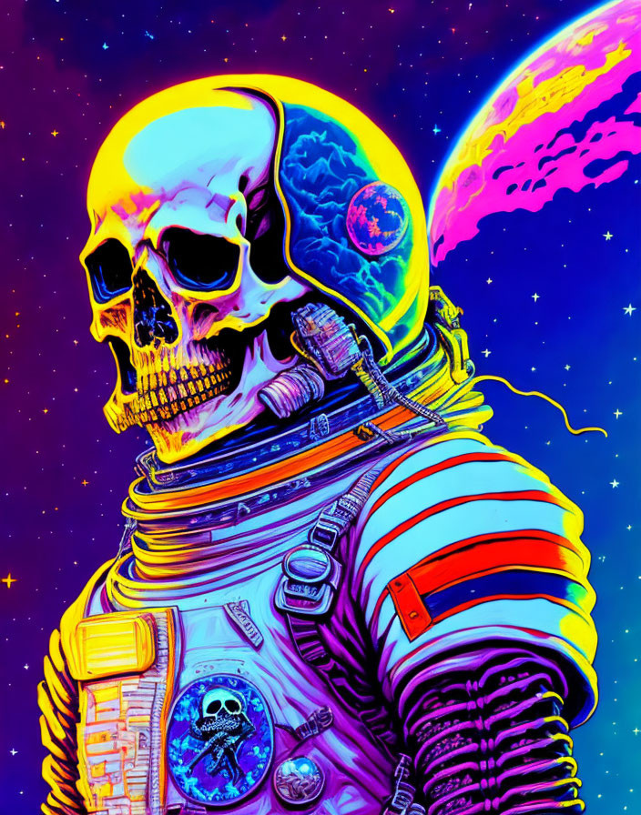 skeleton astronaut 