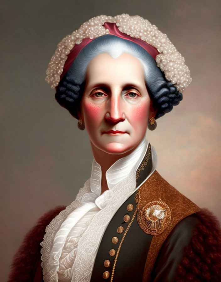 George Washington as a Woman
