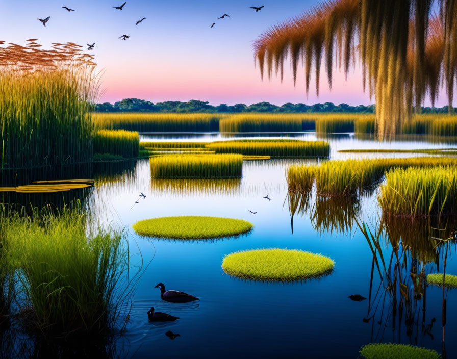 Lush Wetlands: Nature's Treasure Trove