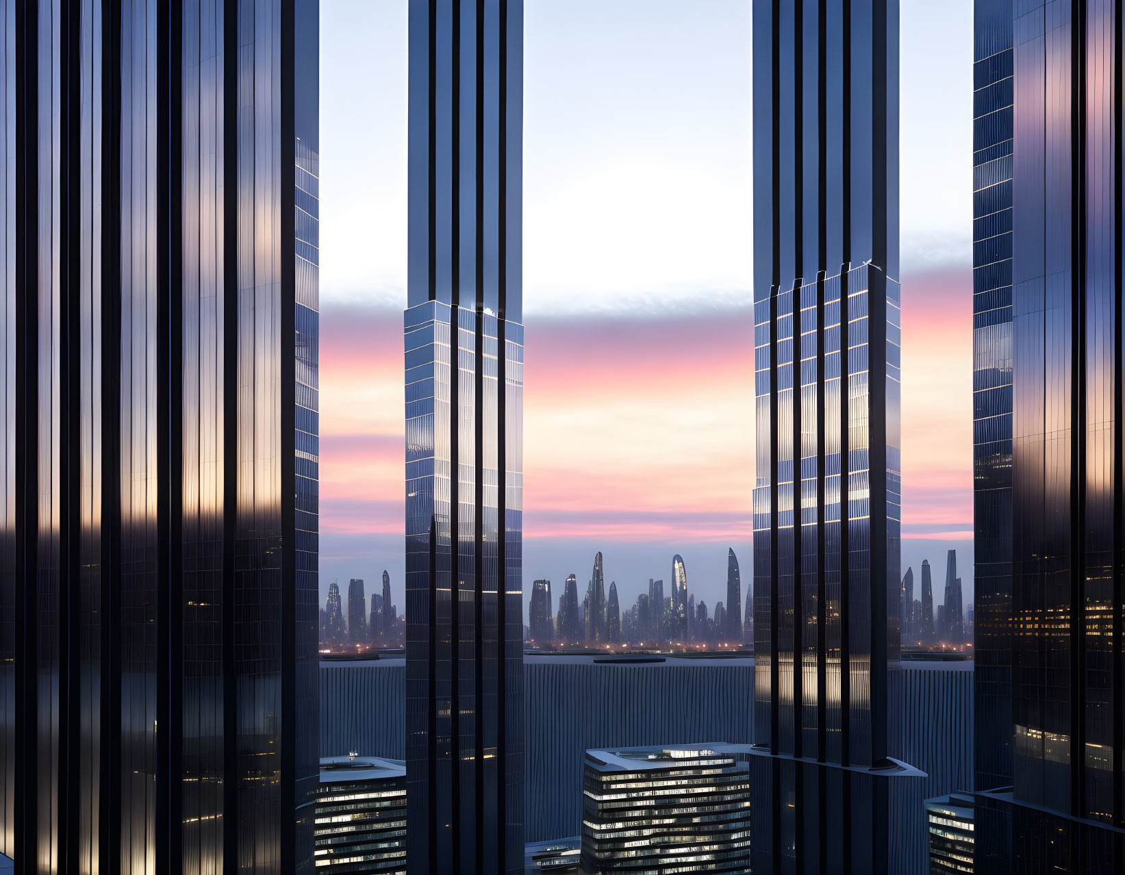 Skyline Elegance: Captivating Modern Architecture