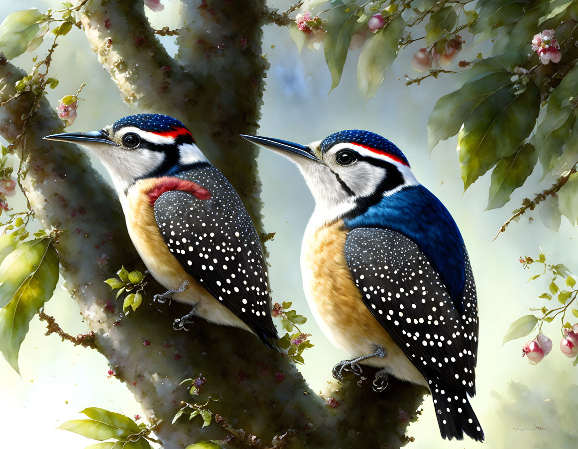 Woodpecker - like birds