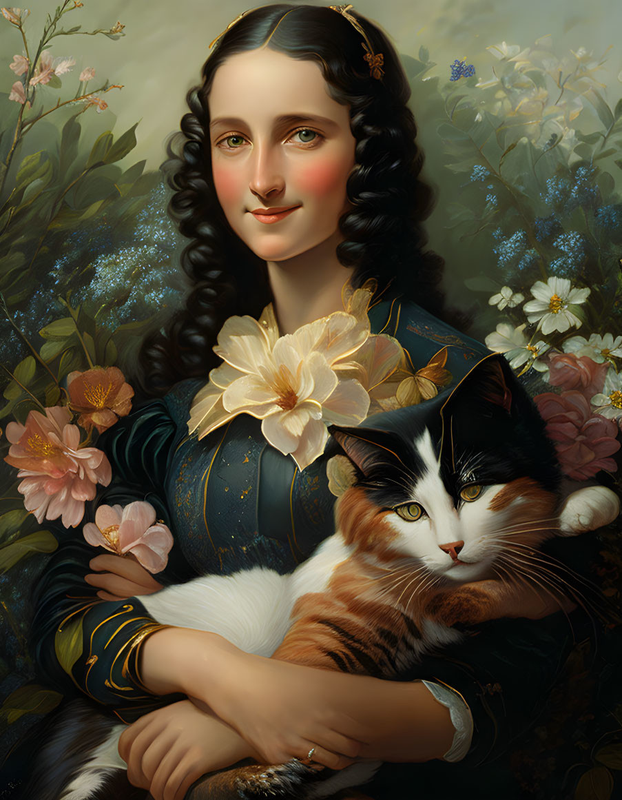 If Mona Lisa had a cat