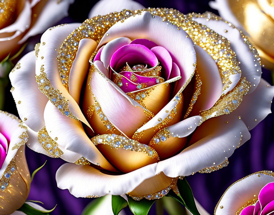 Jeweled Rose