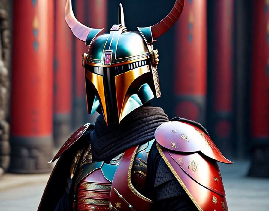 Mandalorian samurai version