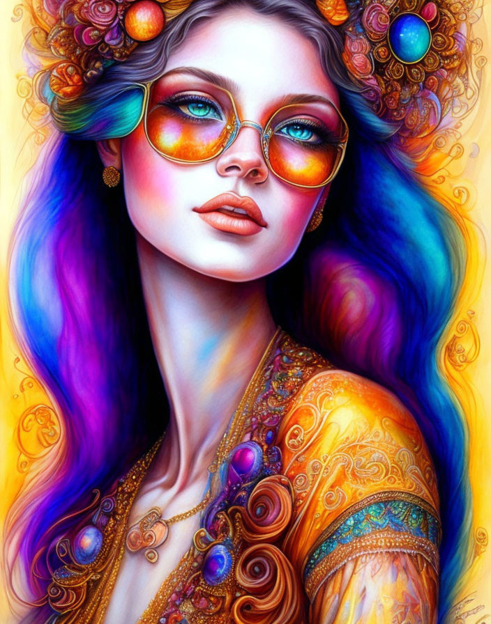Hippie girl 