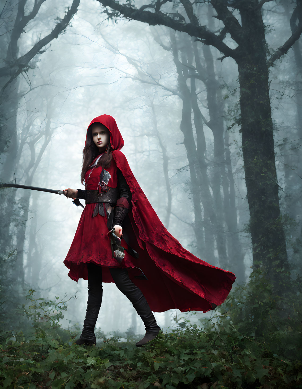 Big Red Riding Hood