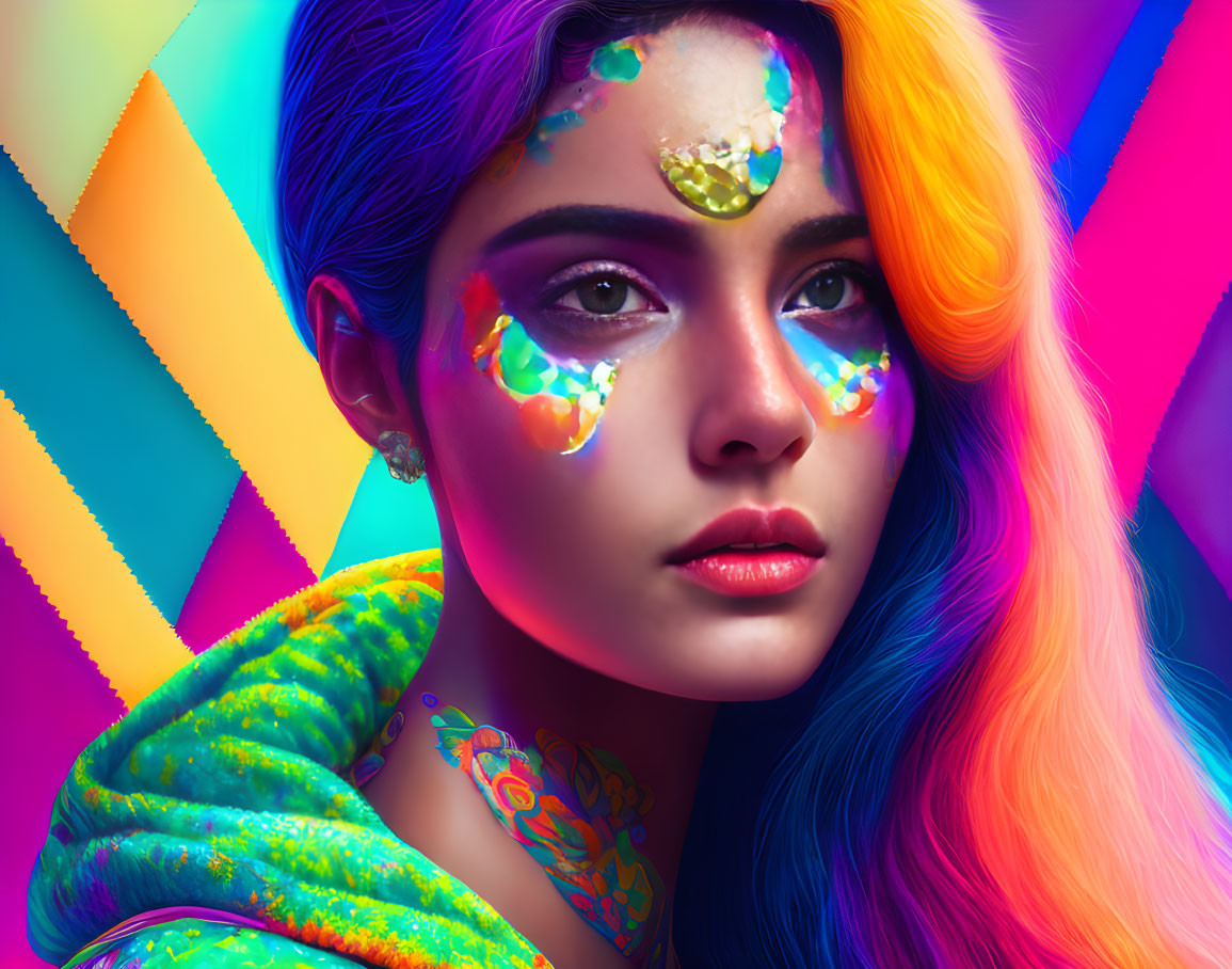 Colorful Lady