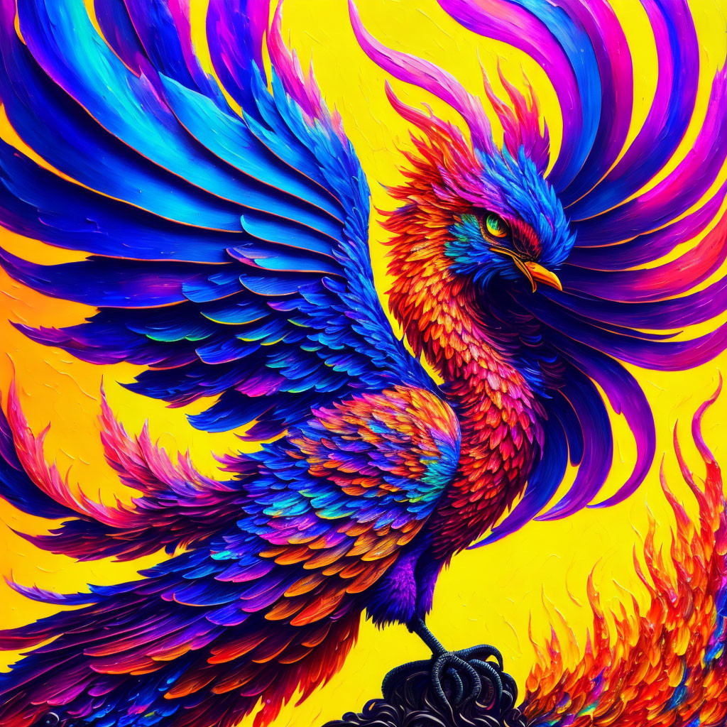 A colorful Phoenix