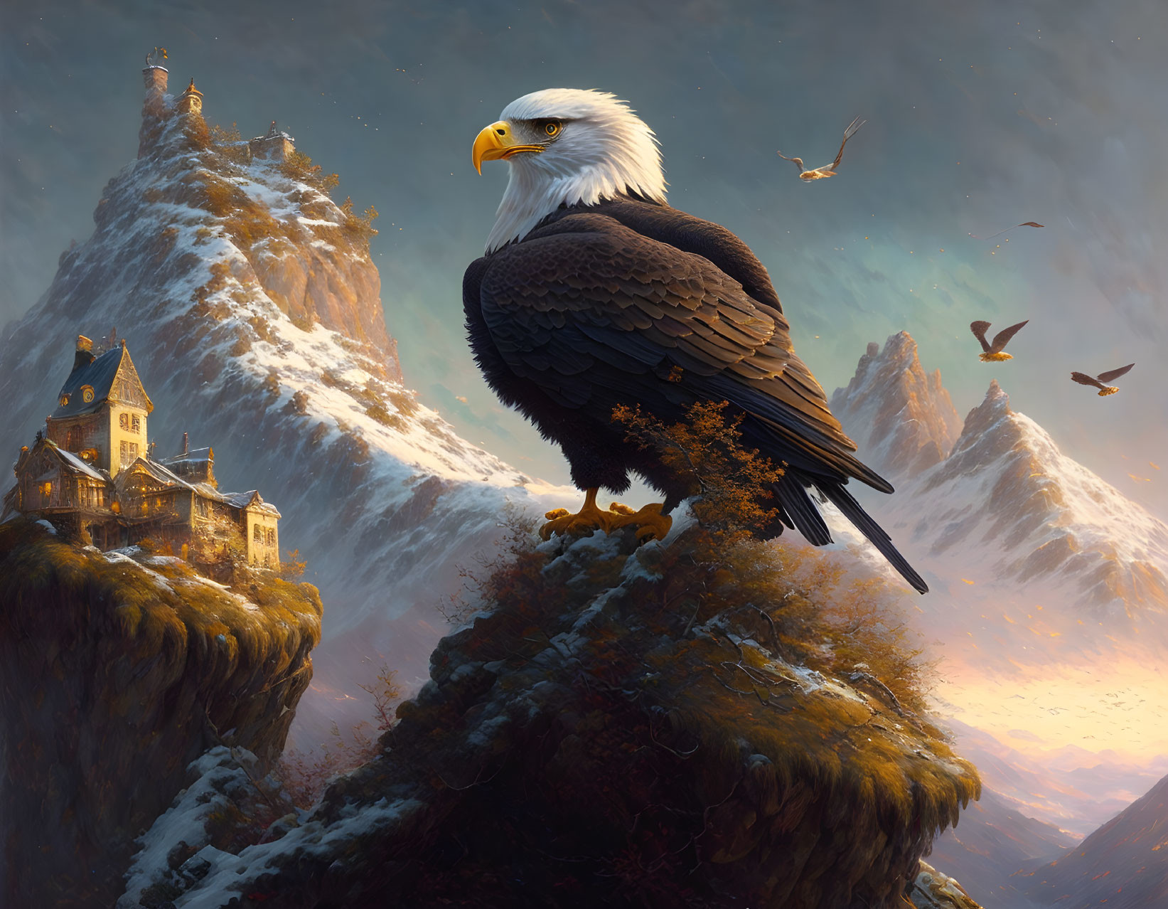 "The Eagle's Nest by John D. Shaw