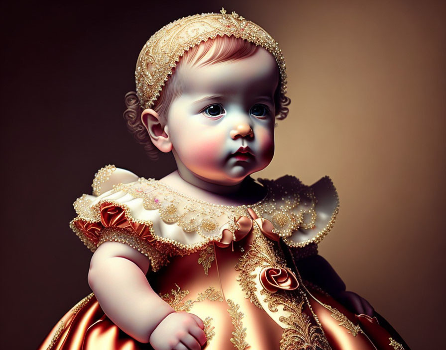   Baroque style baby 