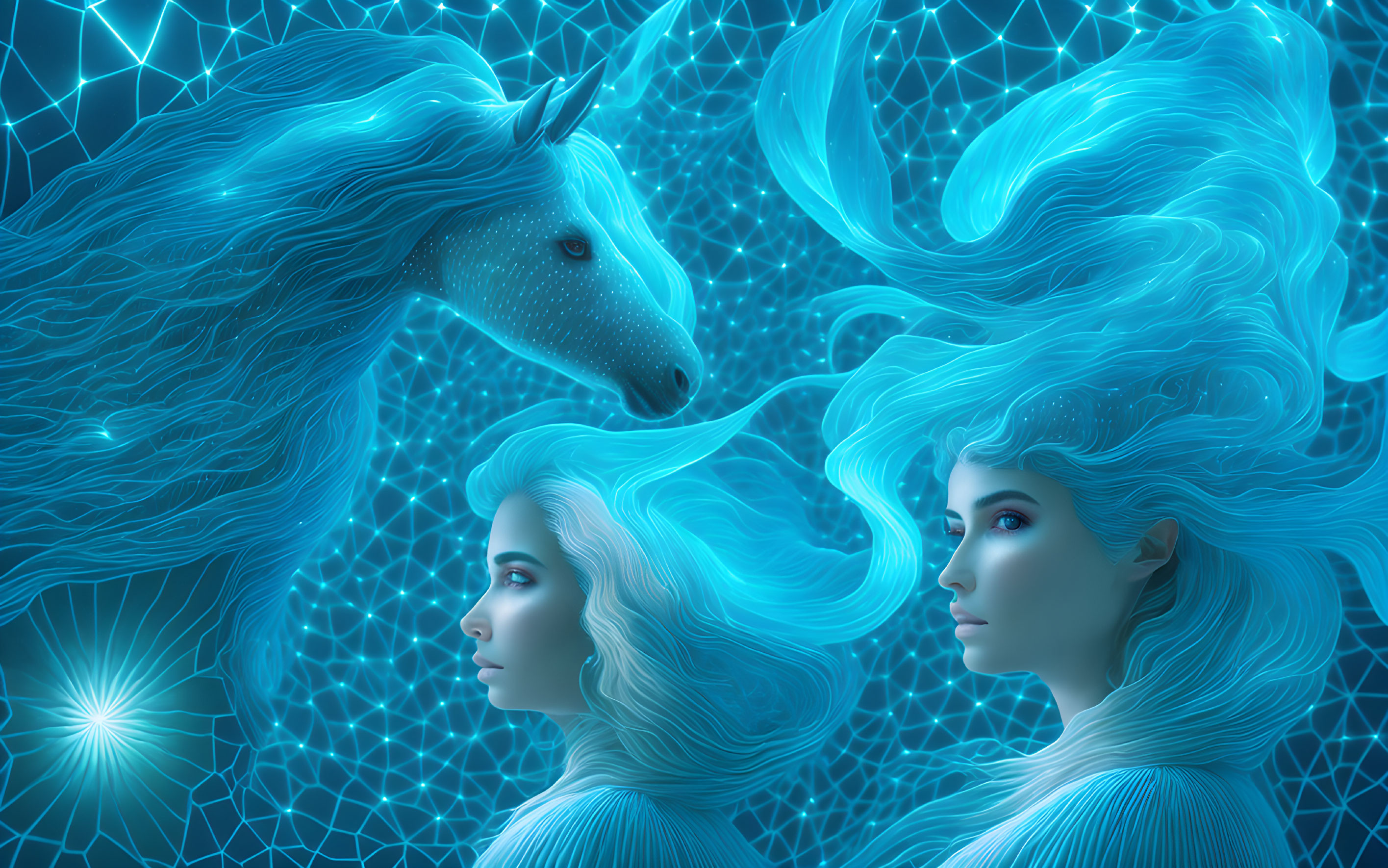 Enchanted Unicorn: Mystical Connection