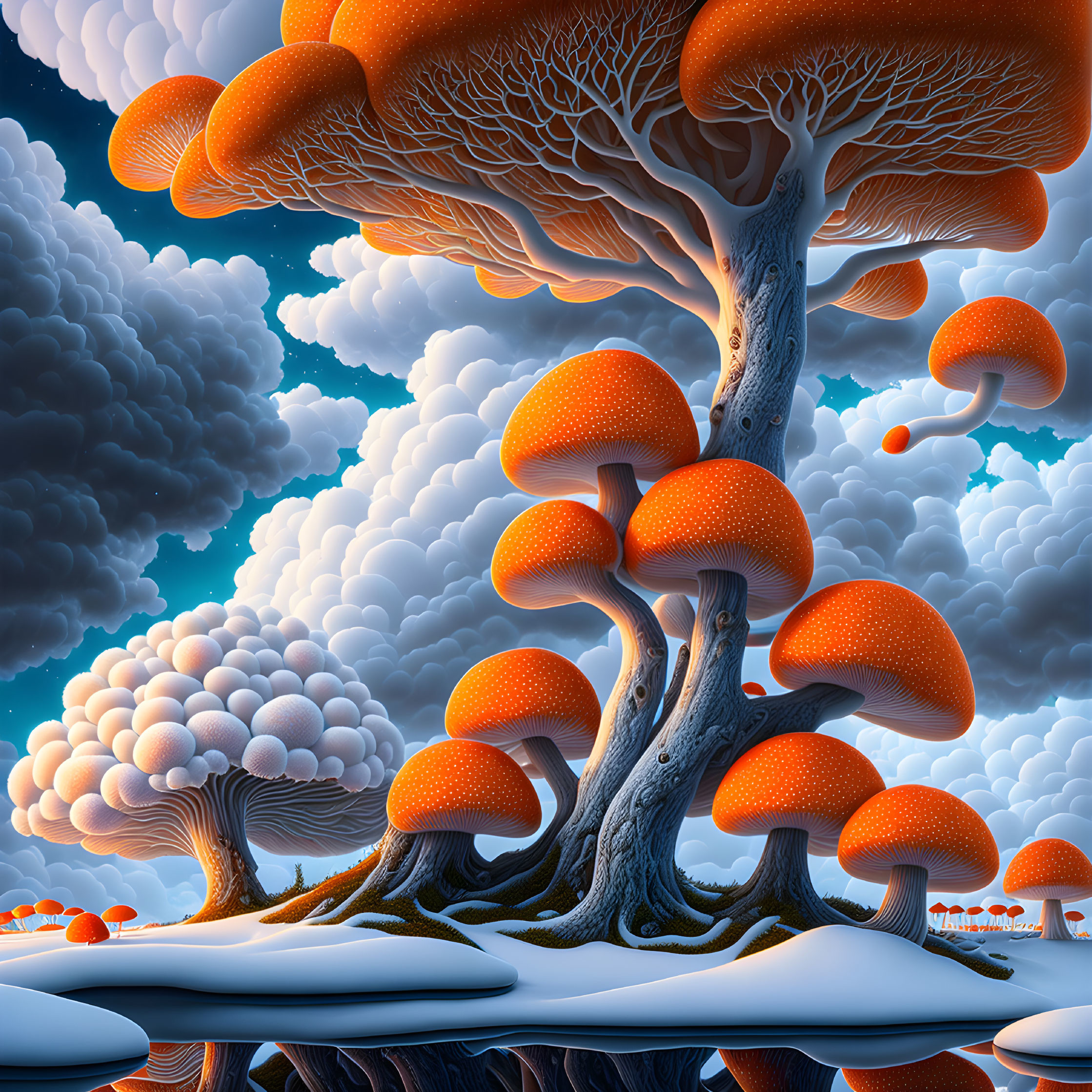Enormous Mushroom Wonderland
