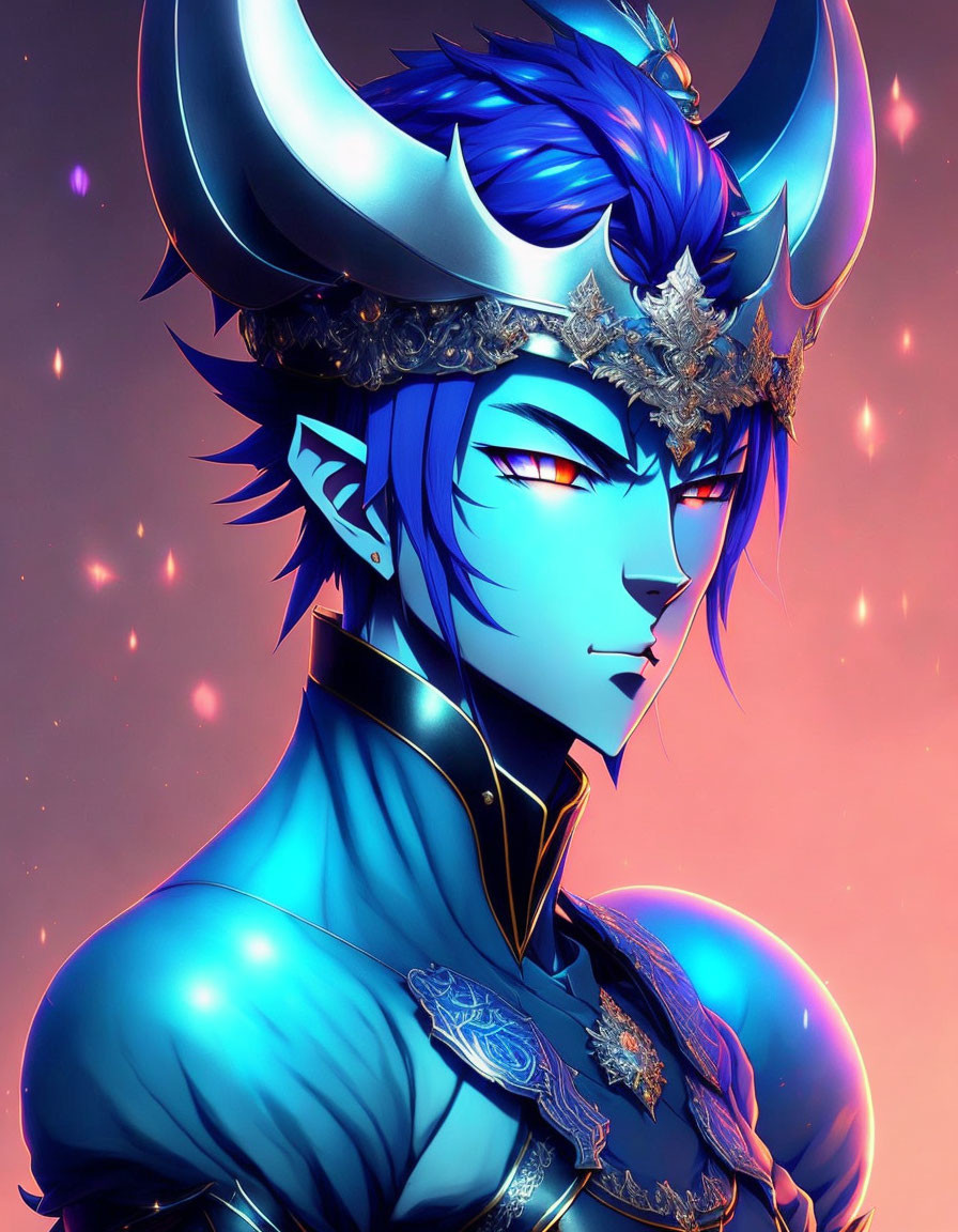 Blue king 
