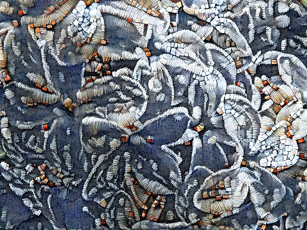 Lilacs Stitched