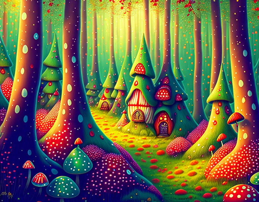 Dotted forest