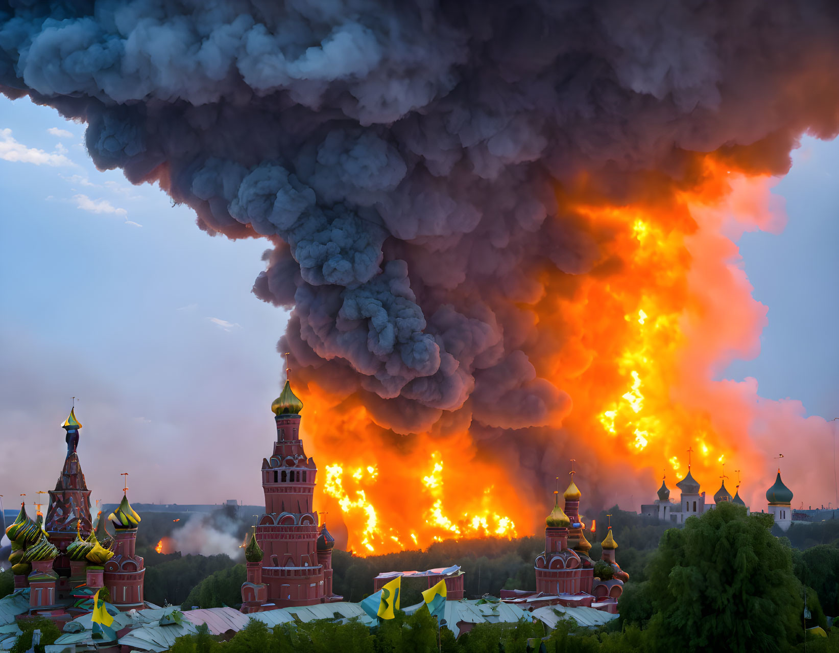 Victory of Ukraine on the ruins of the kremlin