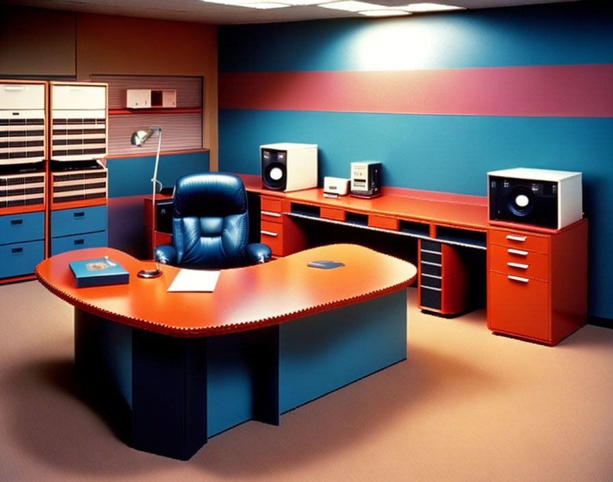 office space of the 80s