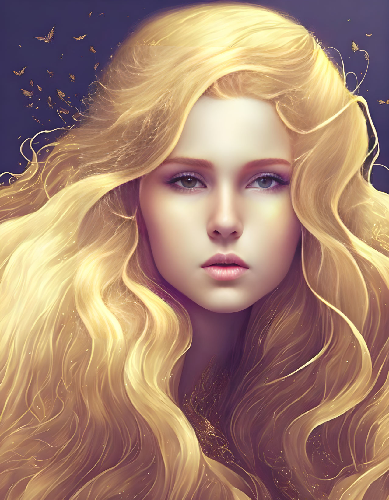 . "The Girl With The Golden Hair"