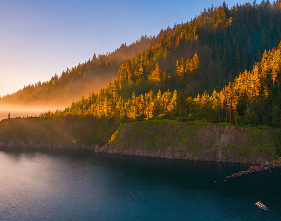 Dusk in the Pacific Northwest:
