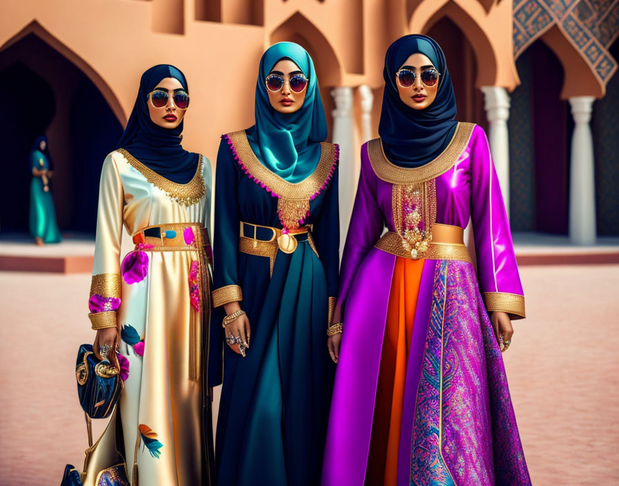 Fashion traditions of Dubai women