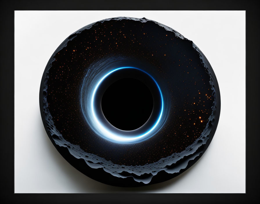  Dark abyss that looks like a black hole 