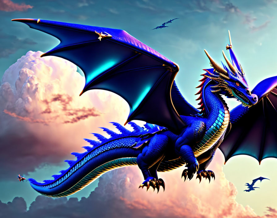 dragon blue 