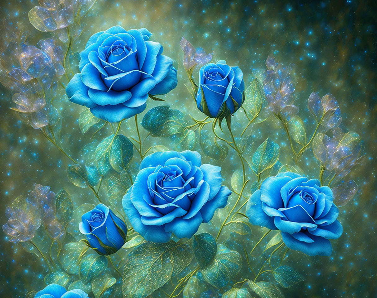 Magic Blue Rose