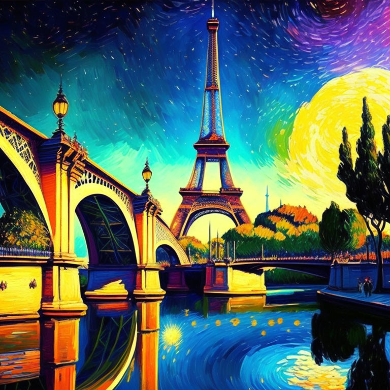 Paris - KI_Van_Gogh_2023