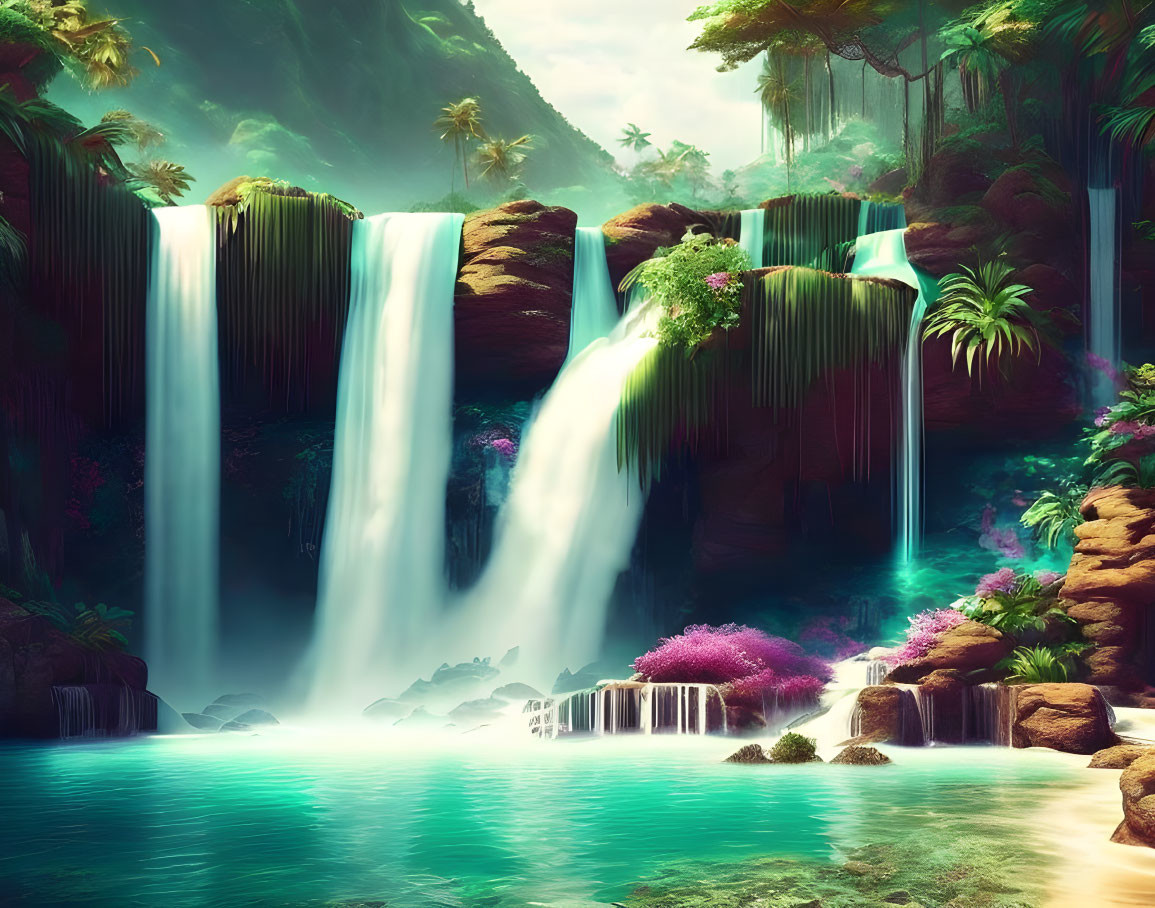 Waterfalls Paradise 