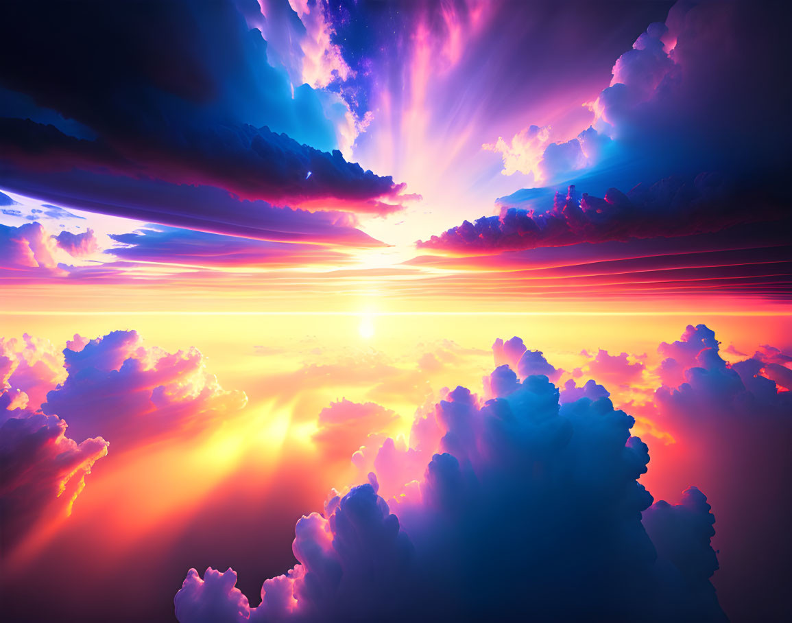 Surreal cloudscape 
