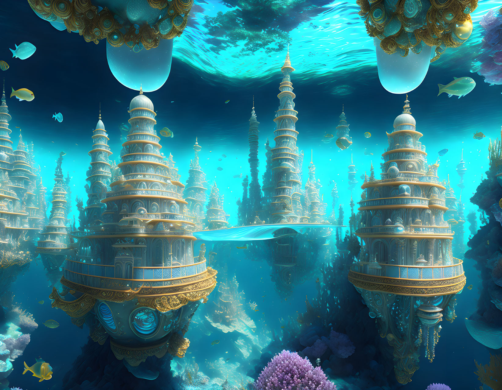 underwater city 