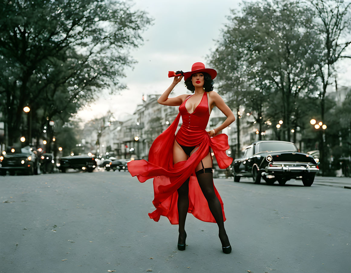 Carmen Sandiego (Burlesque Dancer)