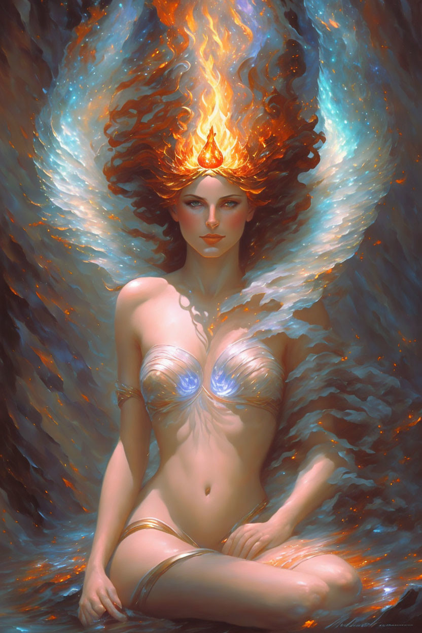 Goddess of Fire and Water