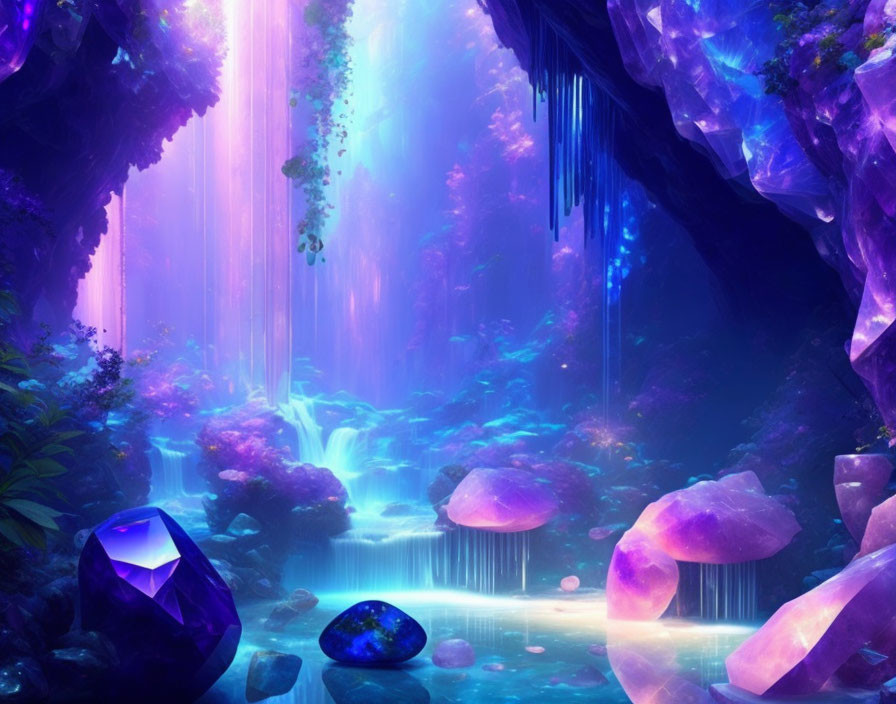 Crystal forest 