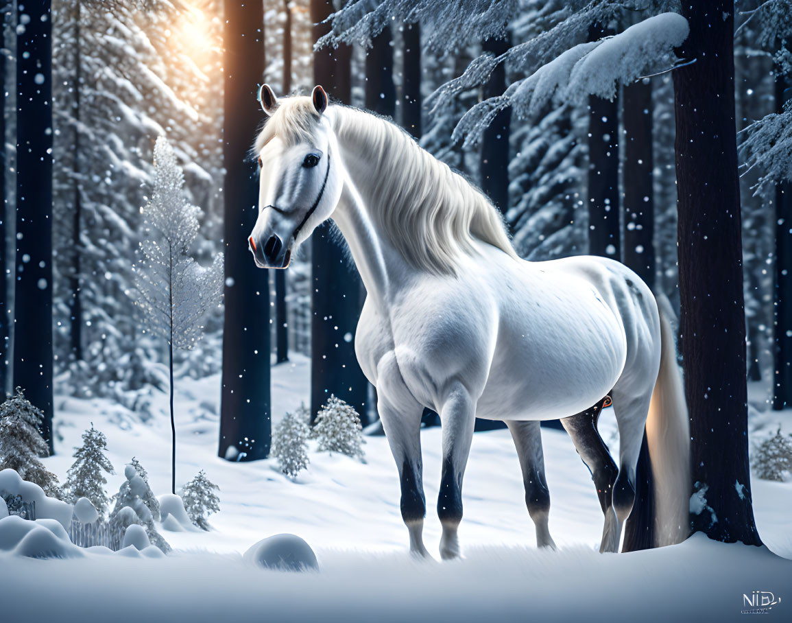 snow stallion