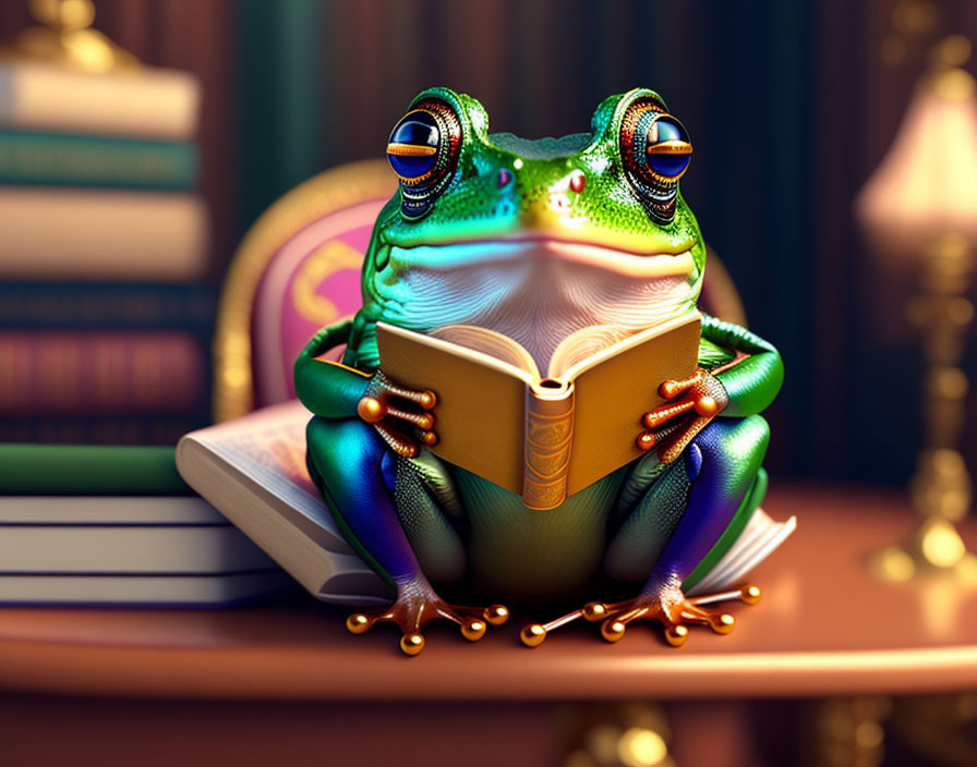 Literate Frog