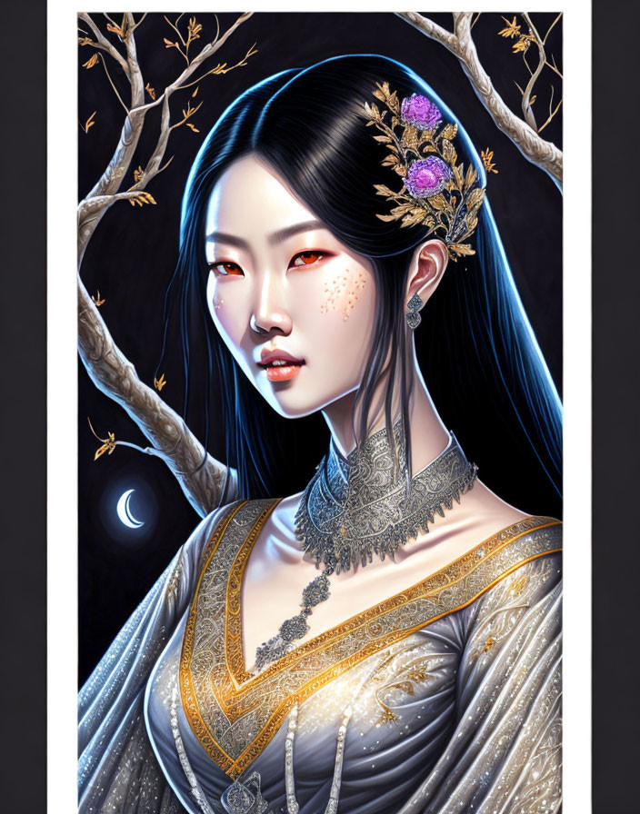 Asian Lunar Goddess