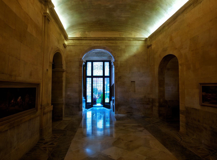 Roman Hotel Hallway