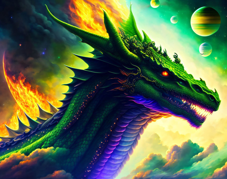 The dragon. 