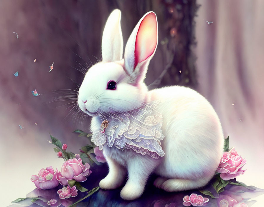  white rabbit