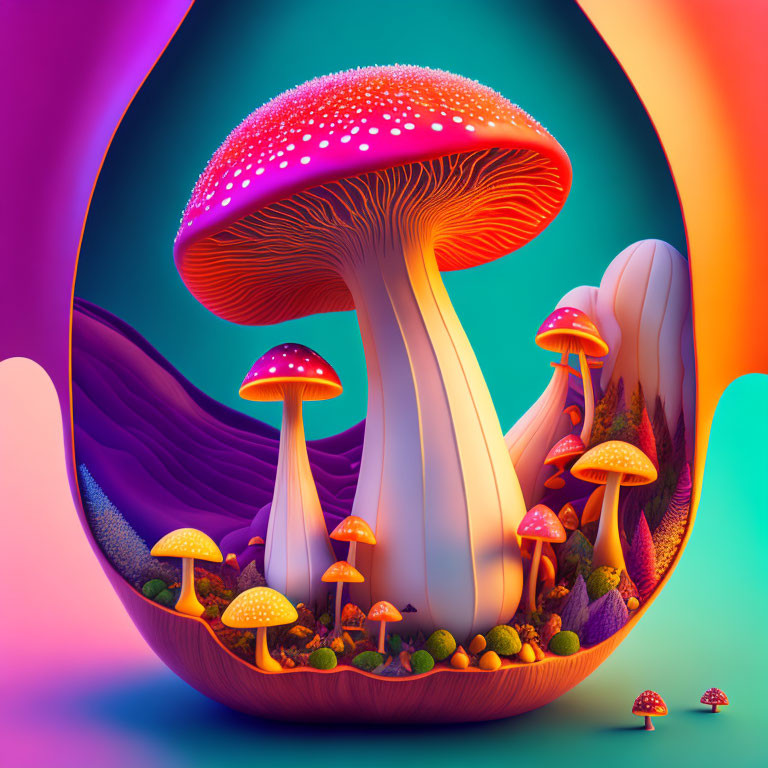 Enchanted Mushroom Wonderland